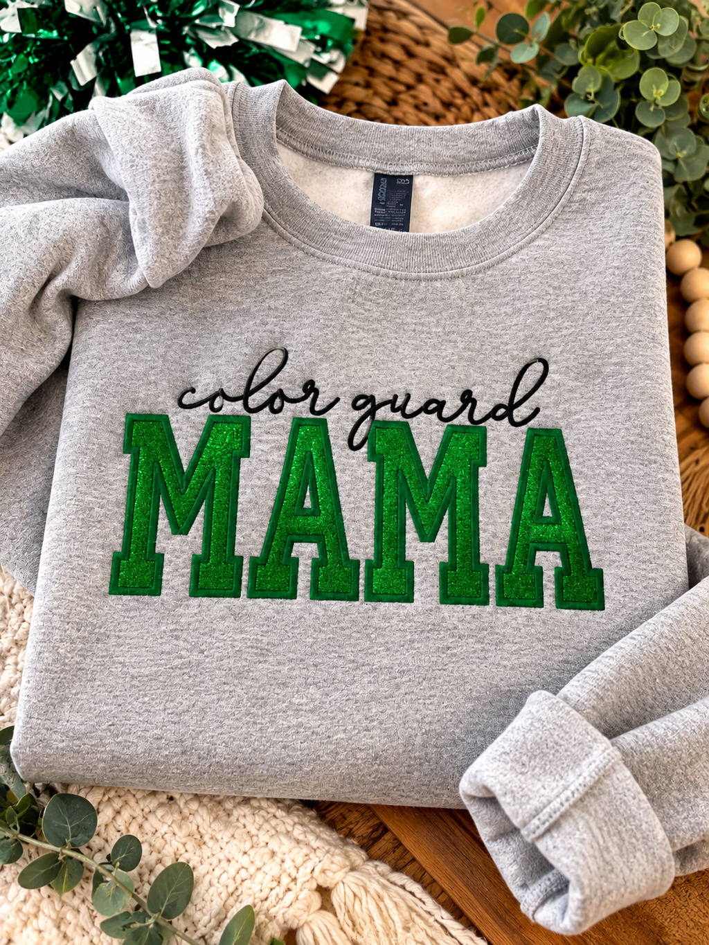 Colorguard Mama Embroidered Sweatshirt