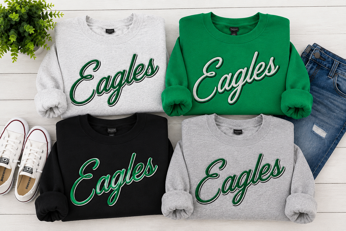 Eagles Script Sweatshirt