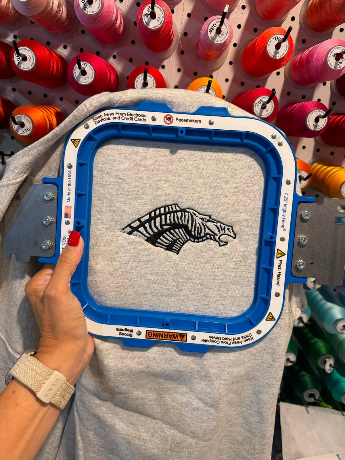 Grandview Zebras Mascot Sweatshirt
