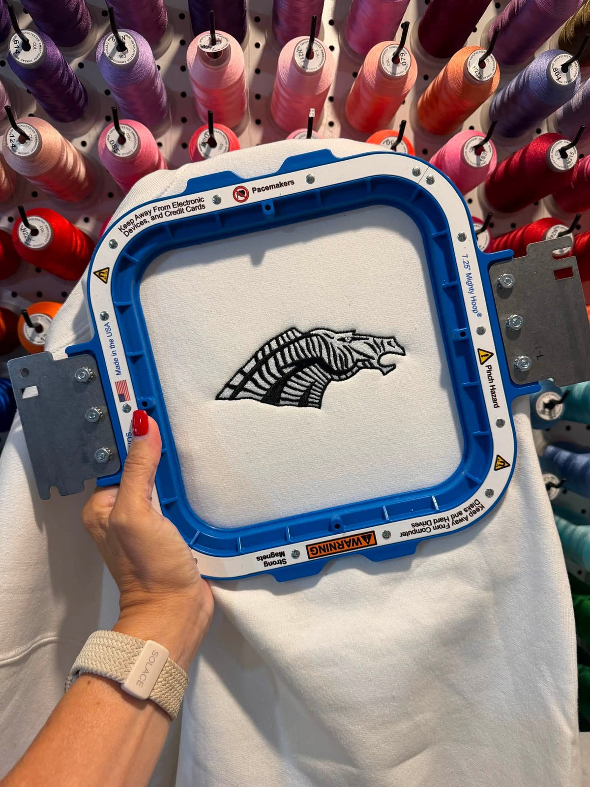 Grandview Zebras Mascot Sweatshirt