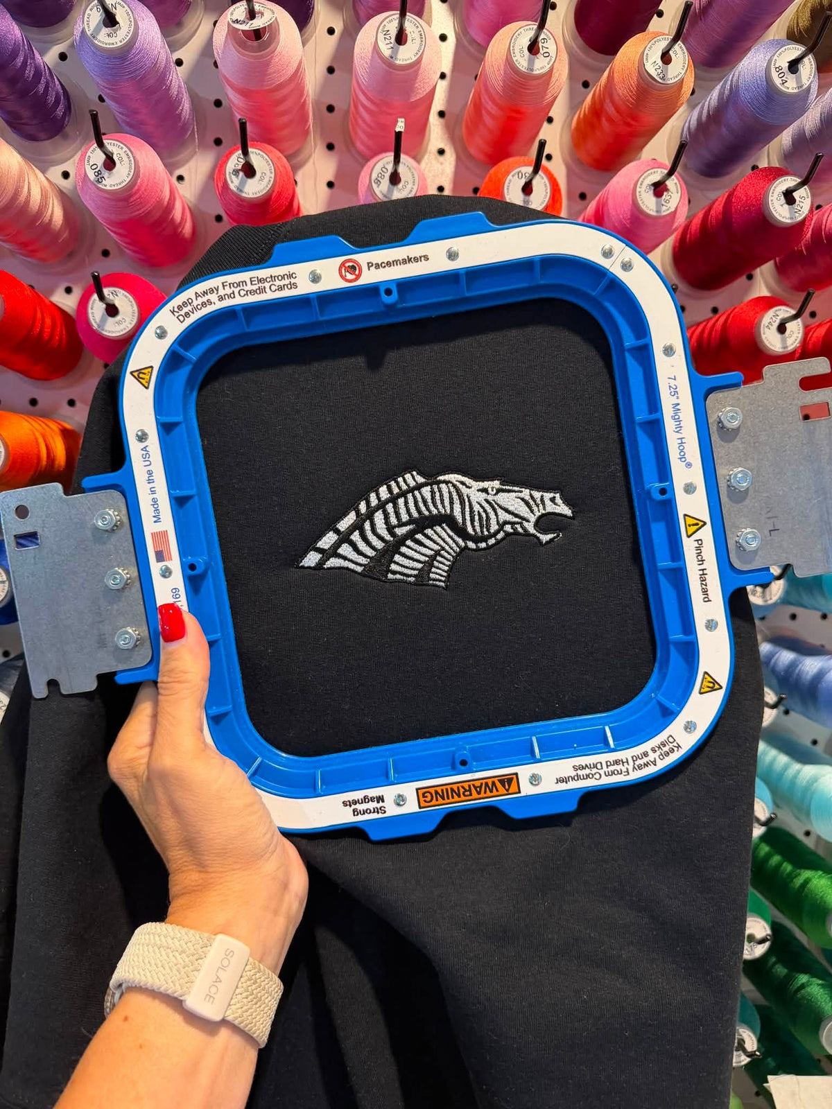 Grandview Zebras Mascot Sweatshirt
