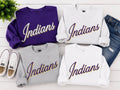 Indians Script Sweatshirt