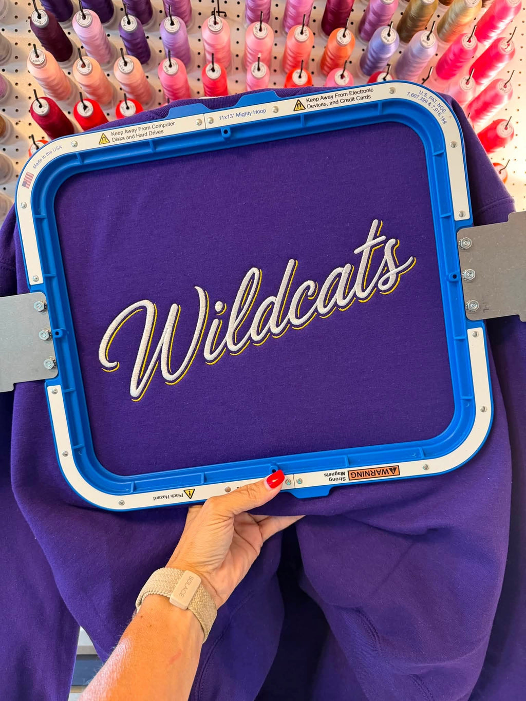Wildcats Script Sweatshirt