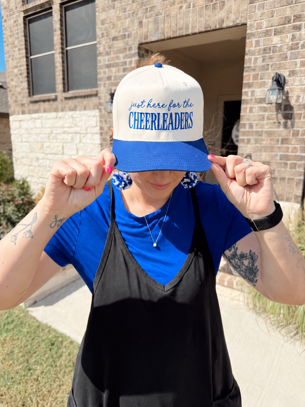 Just Here for the Cheerleaders Hat
