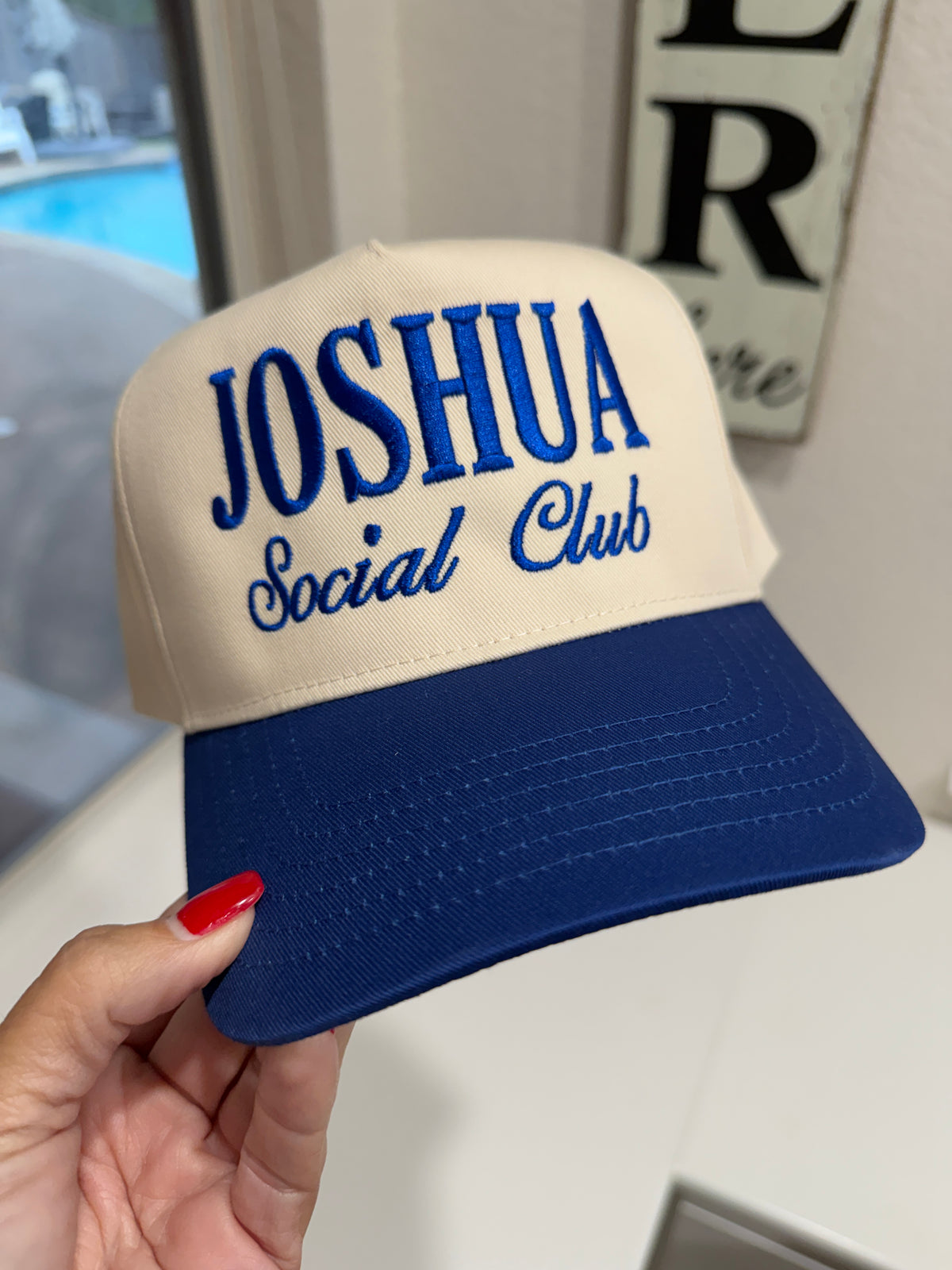 Joshua Social Club Embroidered Hat