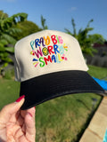 Pray Big Worry Small Hat