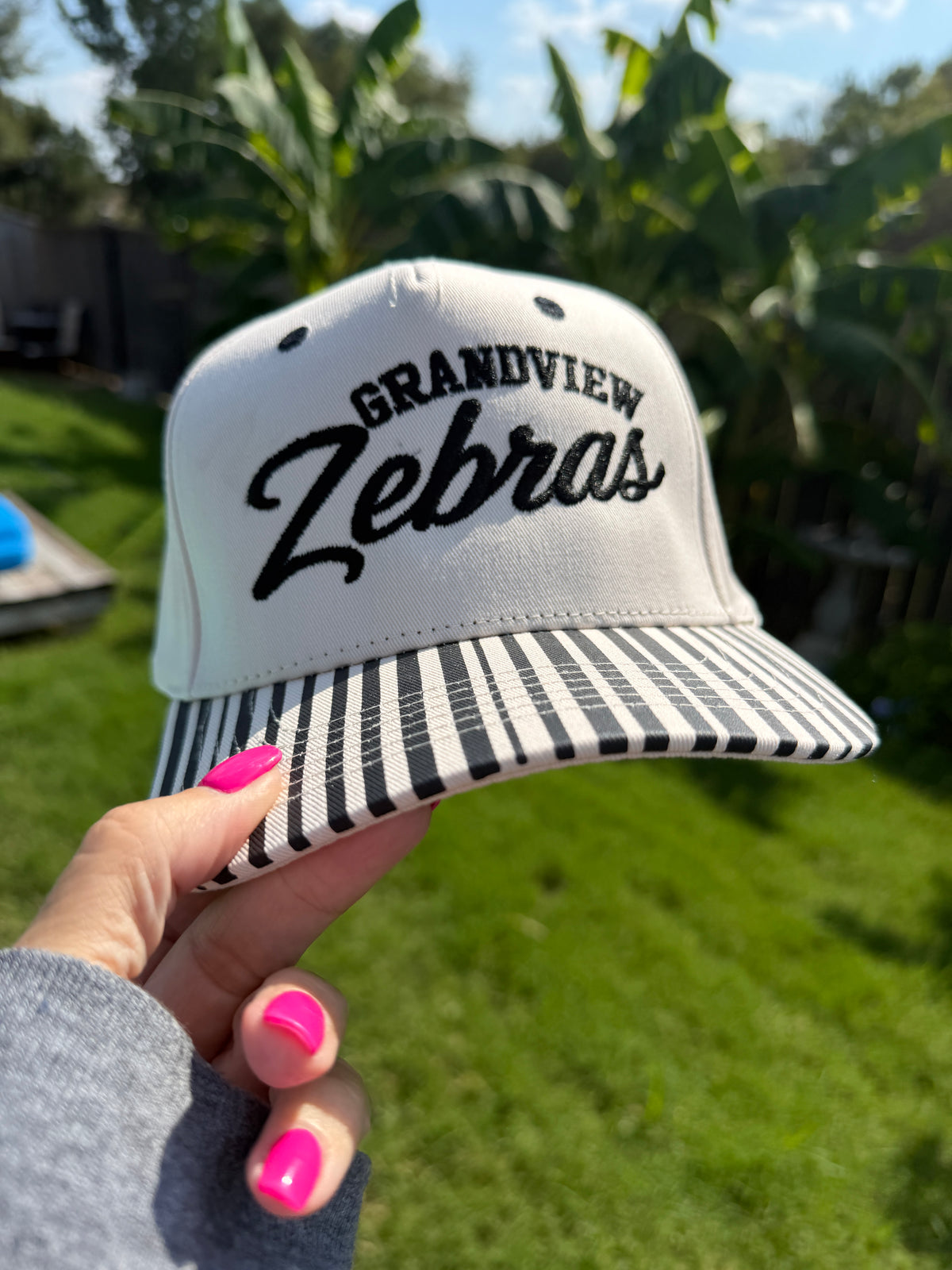 Grandview Zebras Striped Hat