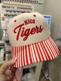 Hico Tigers Striped Hat
