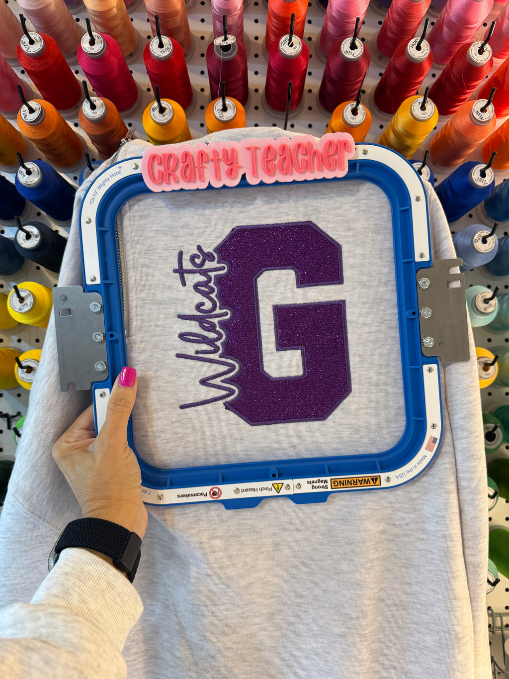 Wildcats Glitter Quarter-Zip