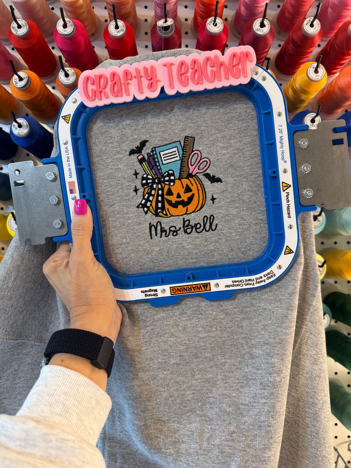 Personalized Teacher Pumpkin