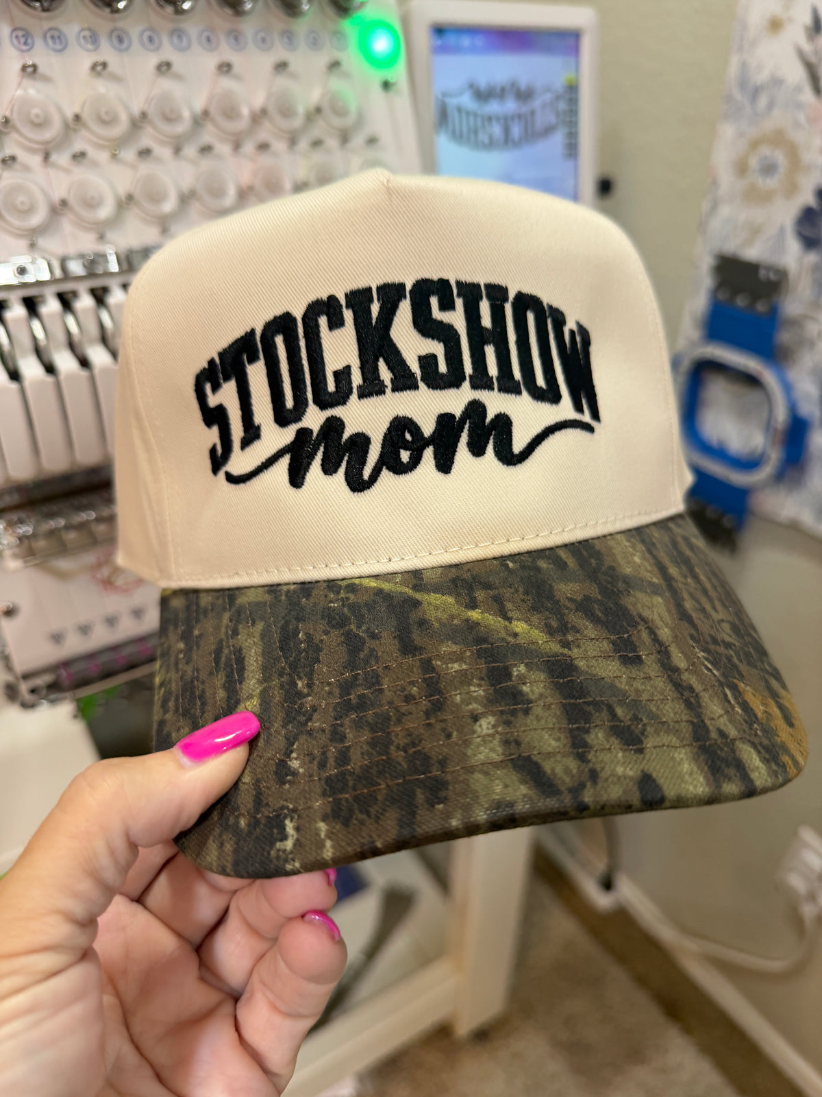Stockshow Mom Embroidered Hat