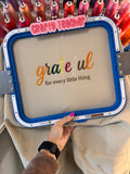 Grateful For Every Little Thing Embroidered Sweatshirt