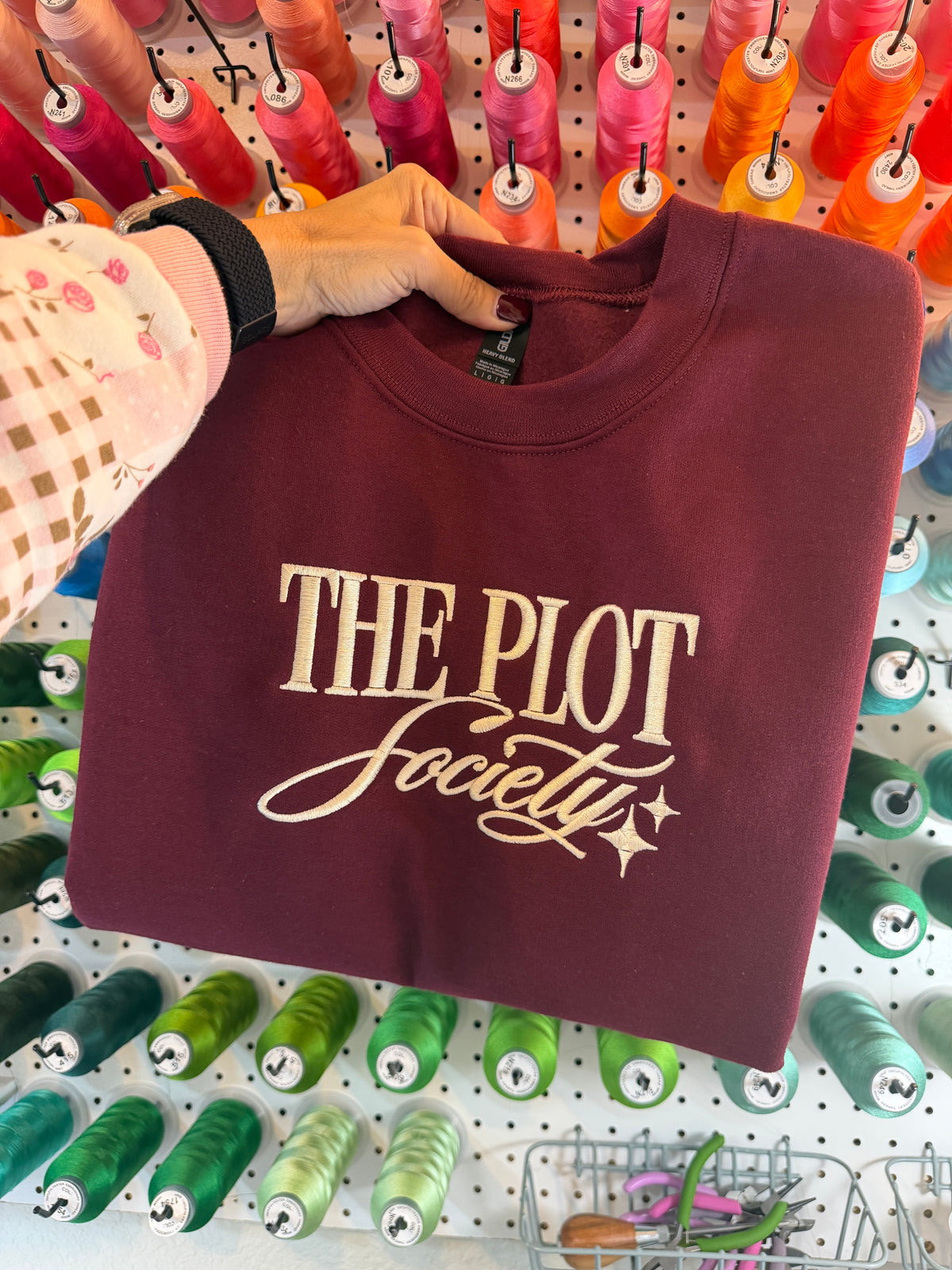 The Plot Society Book Club Sweatshirt