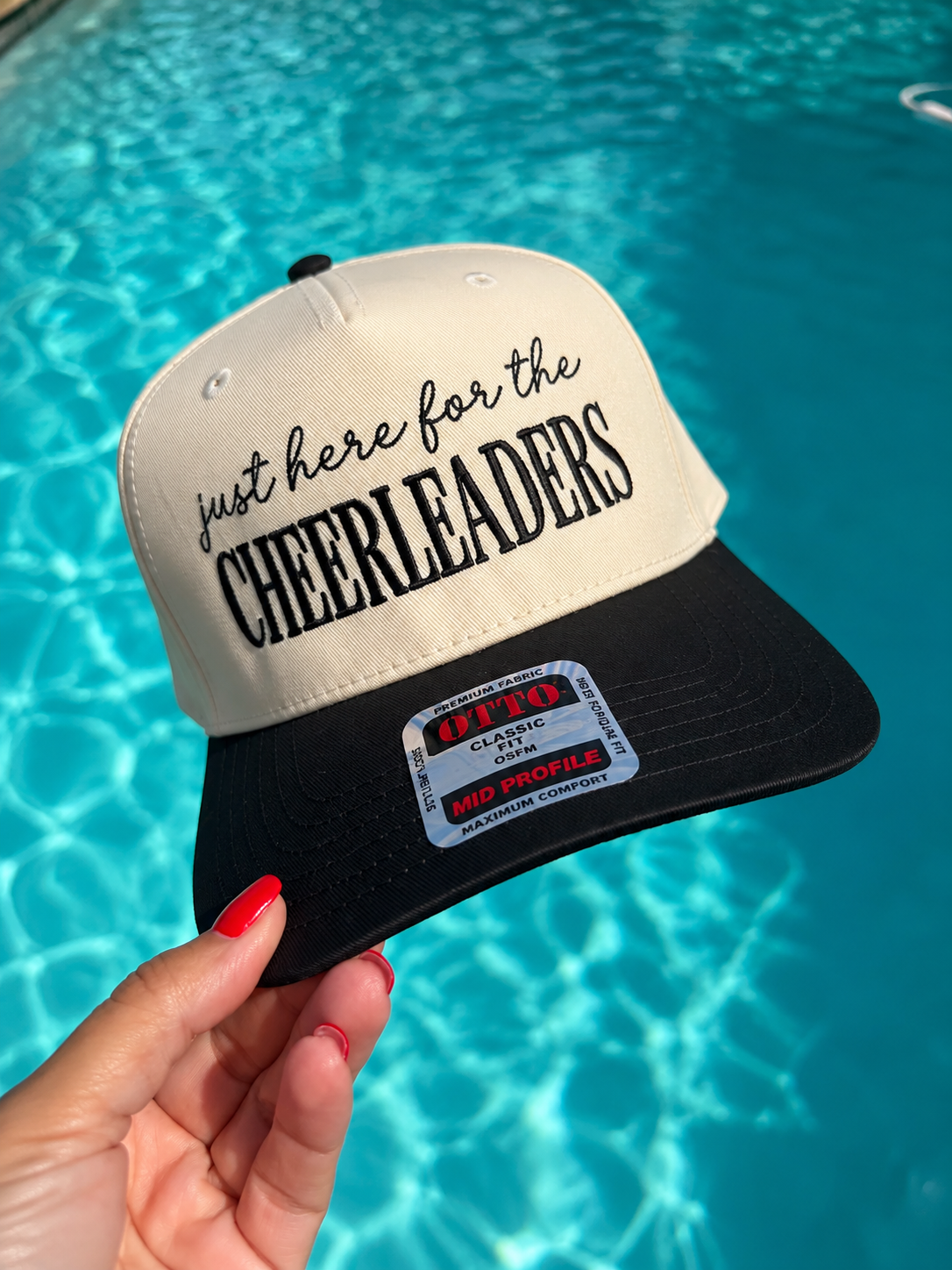 Just Here for the Cheerleaders Hat