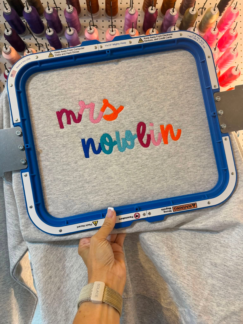 Custom Colorful Name Sweatshirt