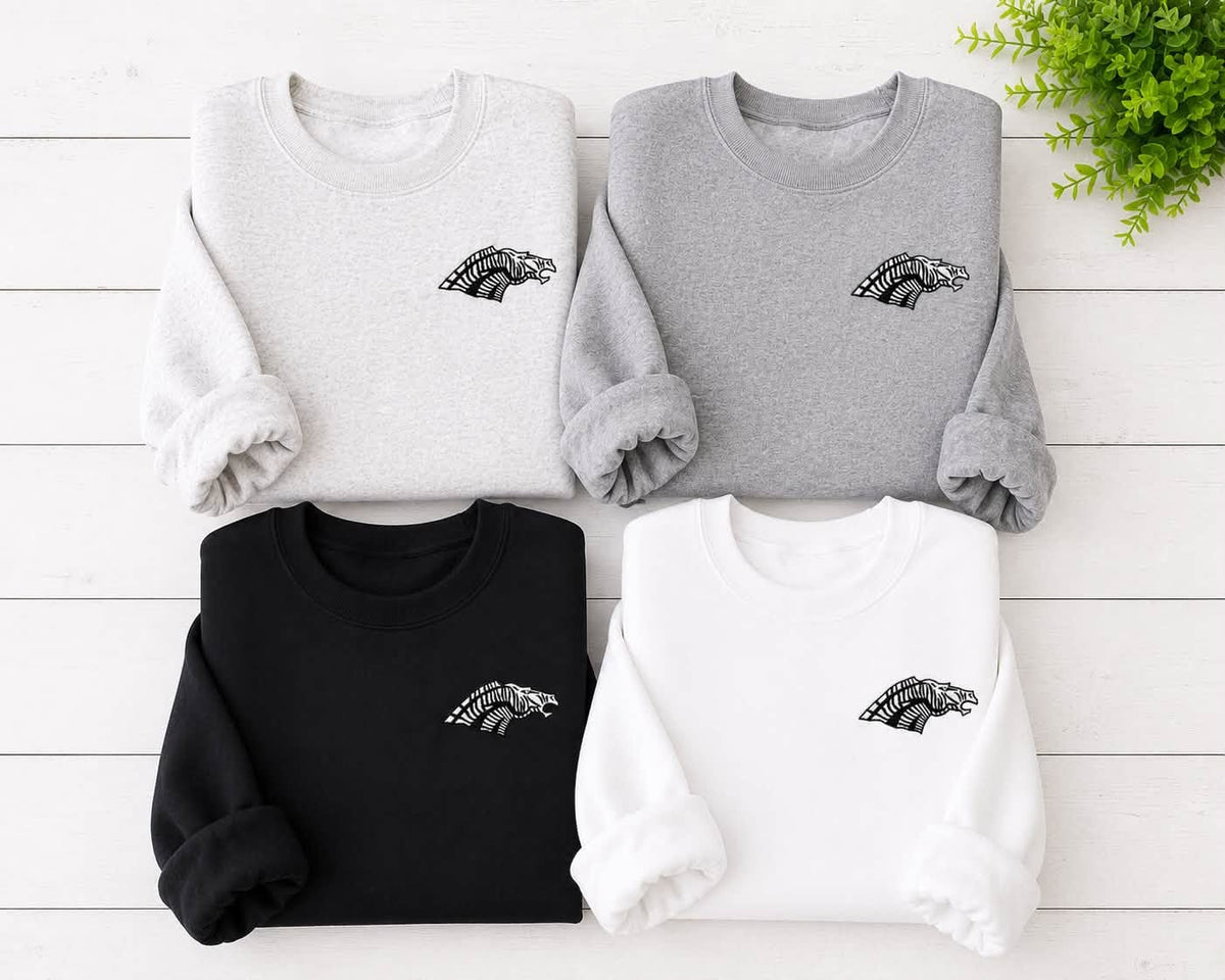 Grandview Zebras Mascot Sweatshirt