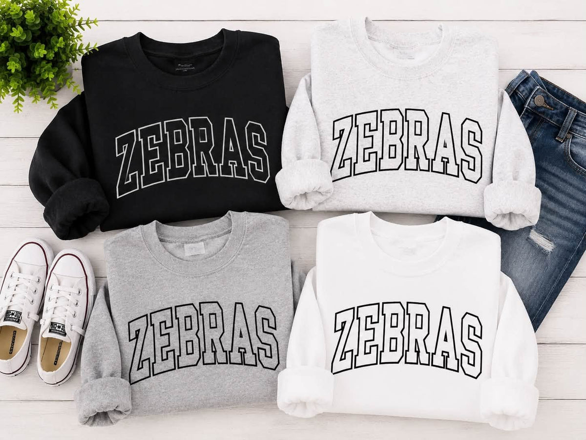 Zebras Varsity Sweatshirt