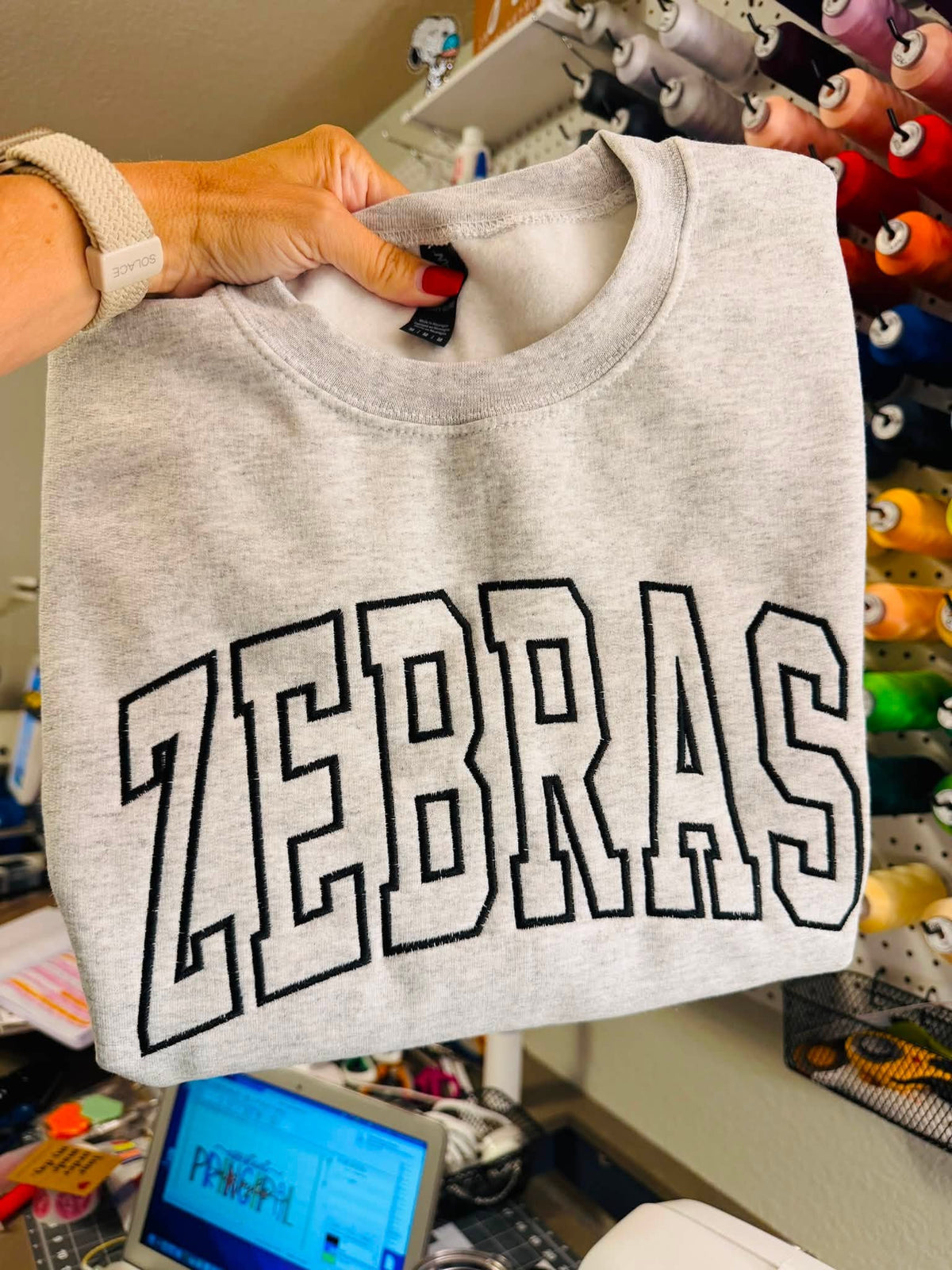 Zebras Varsity Sweatshirt